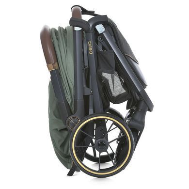 Прогулянкова коляска El Camino BEYA ME 2024 1127-S Khaki Green з автоматичним складанням та великими колесами