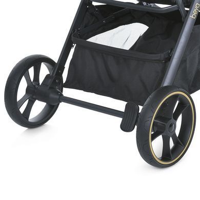 Прогулянкова коляска El Camino BEYA ME 2024 1127-S Khaki Green з автоматичним складанням та великими колесами
