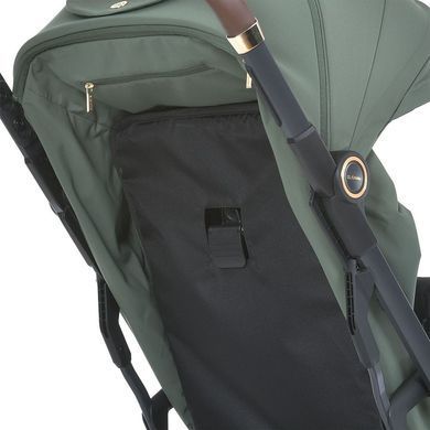 Прогулянкова коляска El Camino BEYA ME 2024 1127-S Khaki Green з автоматичним складанням та великими колесами