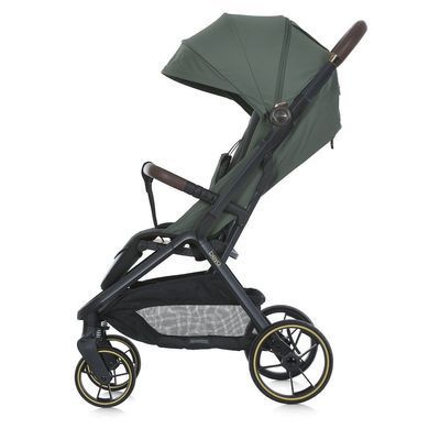 Прогулянкова коляска El Camino BEYA ME 2024 1127-S Khaki Green з автоматичним складанням та великими колесами