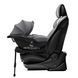 Автокресло Bair Orbit with Base i-size ORB-02 Graphite Midnight с вращающейся базой ISOFIX, вкладыш для новорожденных, съемный текстиль
