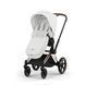 Чохол для ніг Cybex Platinum Footmuff New Generation Off White підкладка з плюшевого флісу, до -10 &deg;C, водовідштовхувальне покриття