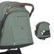 Прогулянкова коляска El Camino BEYA ME 2024 1127-S Khaki Green з автоматичним складанням та великими колесами