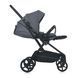Прогулянкова коляска El Camino Spin 360 ME 1138 Stone Gray з реверсивним блоком та колесами EVA