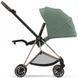 Універсальна коляска 2 в 1 Cybex Mios 4.0 2024 Leaf Green шасі Rosegold