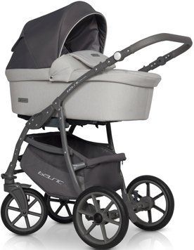 Универсальная коляска 2 в 1 Riko Basic Pastel 01 Stone