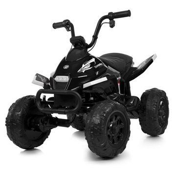 Дитячий електричний квадроцикл Bambi Racer M 6242EL-2(24V) чорний 4 мотори, фари зі світлом, музика, звук під час старту