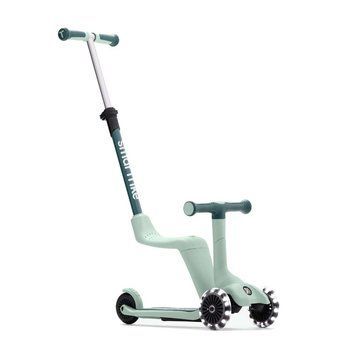 Дитячий самокат-біговел SmarTrike Xtend Mini-ride Green з регулюванням керма, легка вага, компактне складання, LED-підсвітка коліс