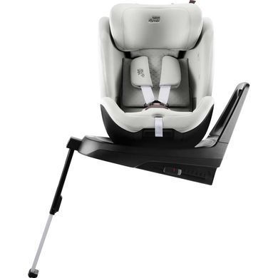 Автокресло Britax R&ouml;mer SWIVEL-GROW Max Air Linen Grey с оборотом на 360, солнцезащитный козырек, система вентиляции AirSense, ISOFIX, опорная нога