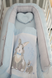 Кокон-гніздечко з пледом Baby Veres Summer Bunny blue