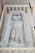 Кокон-гніздечко з пледом Baby Veres Summer Bunny blue