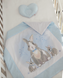 Кокон-гніздечко з пледом Baby Veres Summer Bunny blue