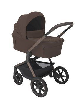 Коляска 2в1 ESPIRO NOBLE 18 UMBRA з великими колесами ETPU, амортизація, Memory Buttons, потрійна вентиляція люльки, реверсивний прогулянковий блок