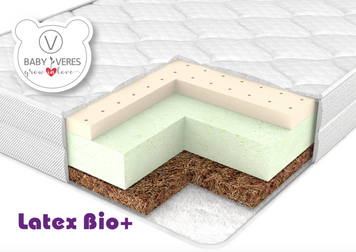 Детский подростковый матрас Baby Veres "Latex Bio+" Air 190х80х22 см