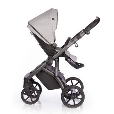 Коляска 2 в 1 Roan Bloom 9023-RB-19, Silver Chevron, сірий