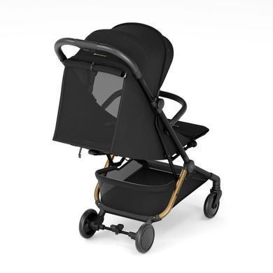 Прогулочная коляска Kinderkraft Pilot 2 Midnight Black (KSPILO02BLK0000) размер ручной клади, легкая и компактная, автоматическая сборка