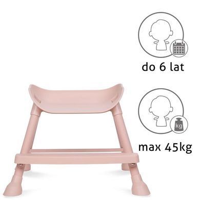 Стілець для годування 4в1 Kidwell Eatan pink