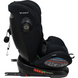 Автокрісло VELANO Aura i-Size ISOFIX black з поворотом на 360, сигнал непристебнутого ременя, подушка для новонароджених, ремінь Top Tether