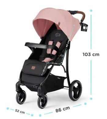 Прогулочная коляска Kinderkraft Cruiser LX Pink (KKWCRLXPNK0000)