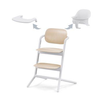 Стульчик для кормления Cybex Lemo 3в1 Sand White
