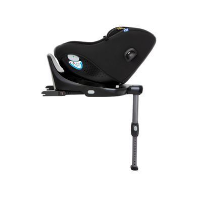 Автокресло Graco Turn2Me DLX i-Size черное с оборотом на 360, база ISOFIX и опорная ножка, регулировка наклона спинки