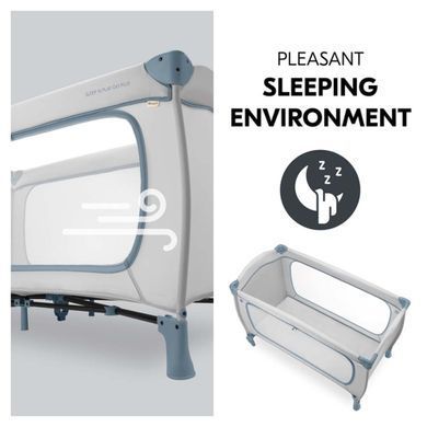 Детский манеж Hauck Sleep N Play Go Plus Dusty Blue