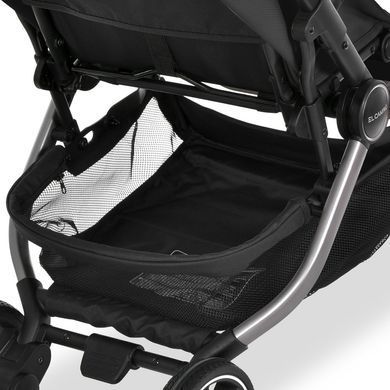 Прогулочная коляска El Camino ROOVE ME 1230 Black с автоматической сборкой, амортизация передних и задних колес, съемный бампер