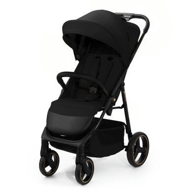 Прогулочная коляска Kinderkraft Trig 3 Onyx Black большие колеса, система CLICK & FOLD