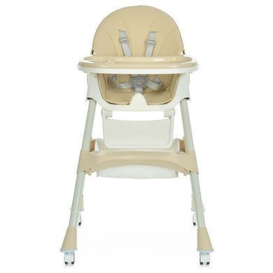 Стульчик для кормления BAMBI M 6302 Beige компактная сборка и съемный поднос
