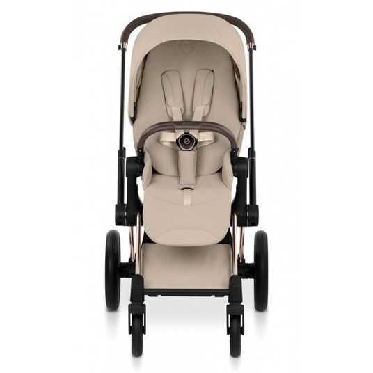 Коляска 2в1 Cybex Priam Style Collection 5.0 Cozy Beige шасі
