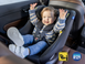 Автокресло Graco Turn2Me DLX i-Size черное с оборотом на 360, база ISOFIX и опорная ножка, регулировка наклона спинки