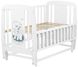 Ліжко Babyroom Собачка маятник, відкидний бік DSMO-02 бук білий