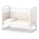 Дитяче ліжечко Верес Соня ЛД6 біло-графітовий