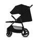 Прогулочная коляска Kinderkraft Trig 3 Onyx Black большие колеса, система CLICK & FOLD