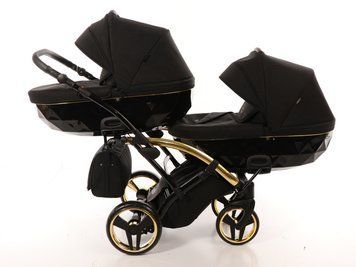 Коляска 2в1 для двойни Junama Diamond S-line Duo Slim 02
