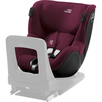 Автокрісло BRITAX-ROMER DUALFIX iSENSE Burgundy Red