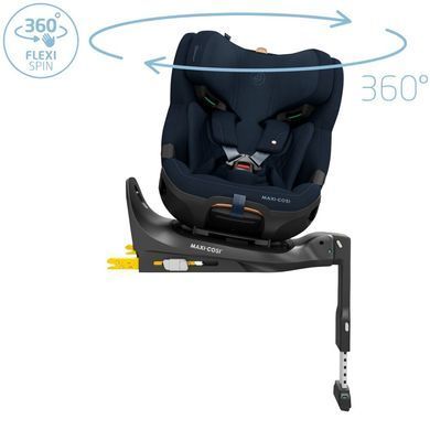Автокрісло Maxi Cosi Emerald 360 Pro Authentic Blue поворотне, G-CELL, вбудована база ISOFIX