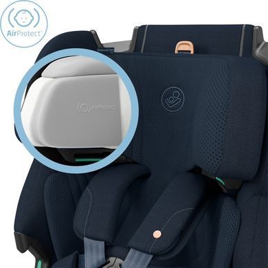 Автокрісло Maxi Cosi Emerald 360 Pro Authentic Blue поворотне, G-CELL, вбудована база ISOFIX