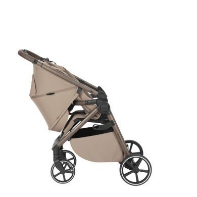 Прогулочная коляска Carrello Bravo M/Lite CRL-5529 Glossy Beige с подсветкой, легкая коляска