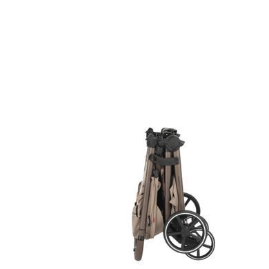 Прогулочная коляска Carrello Bravo M/Lite CRL-5529 Glossy Beige с подсветкой, легкая коляска