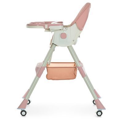 Стільчик для годування BAMBI M 6302 Pink компактне складання та знімна таця