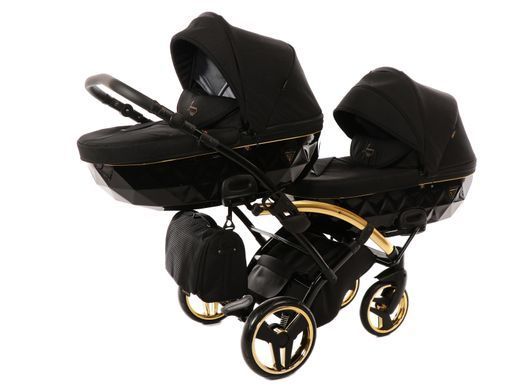 Коляска 2в1 для двойни Junama Diamond S-line Duo Slim 02