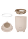 Контейнер для підгузків Lionelo PUREBIN BEIGE SAND з герметичним механізмом проти запаху, місткість 10 літрів