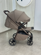 Прогулочная коляска Carrello Bravo M/Lite CRL-5529 Glossy Beige с подсветкой, легкая коляска