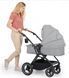 Универсальная коляска 3 в 1 Kinderkraft B-Tour Silver Gray (KSBTOU00LGR3000)