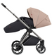 Прогулочная коляска CARRELLO Ultra CRL-5525 Vanilla Beige BF с большими колесами и реверсивным прогулочным блоком