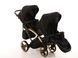 Коляска 2в1 для двойни Junama Diamond S-line Duo Slim 02