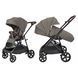Прогулянкова коляска Carrello Costa CRL-5543 Feather Beige з просторим сидінням, реверсивна установка, колеса EVA