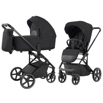 Універсальна коляска 2в1 Carrello Alfa CRL-6522 Rock Black