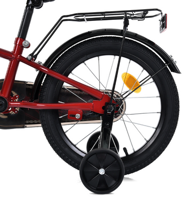 Велосипед дитячий PROF1 14д. MB 14011-1 червоний для дітей від 3-х років